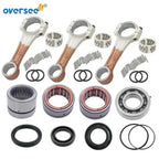 Crankshaft Connecting Rod Rebuild Kit STD for Yamaha 2T (75-85HP)