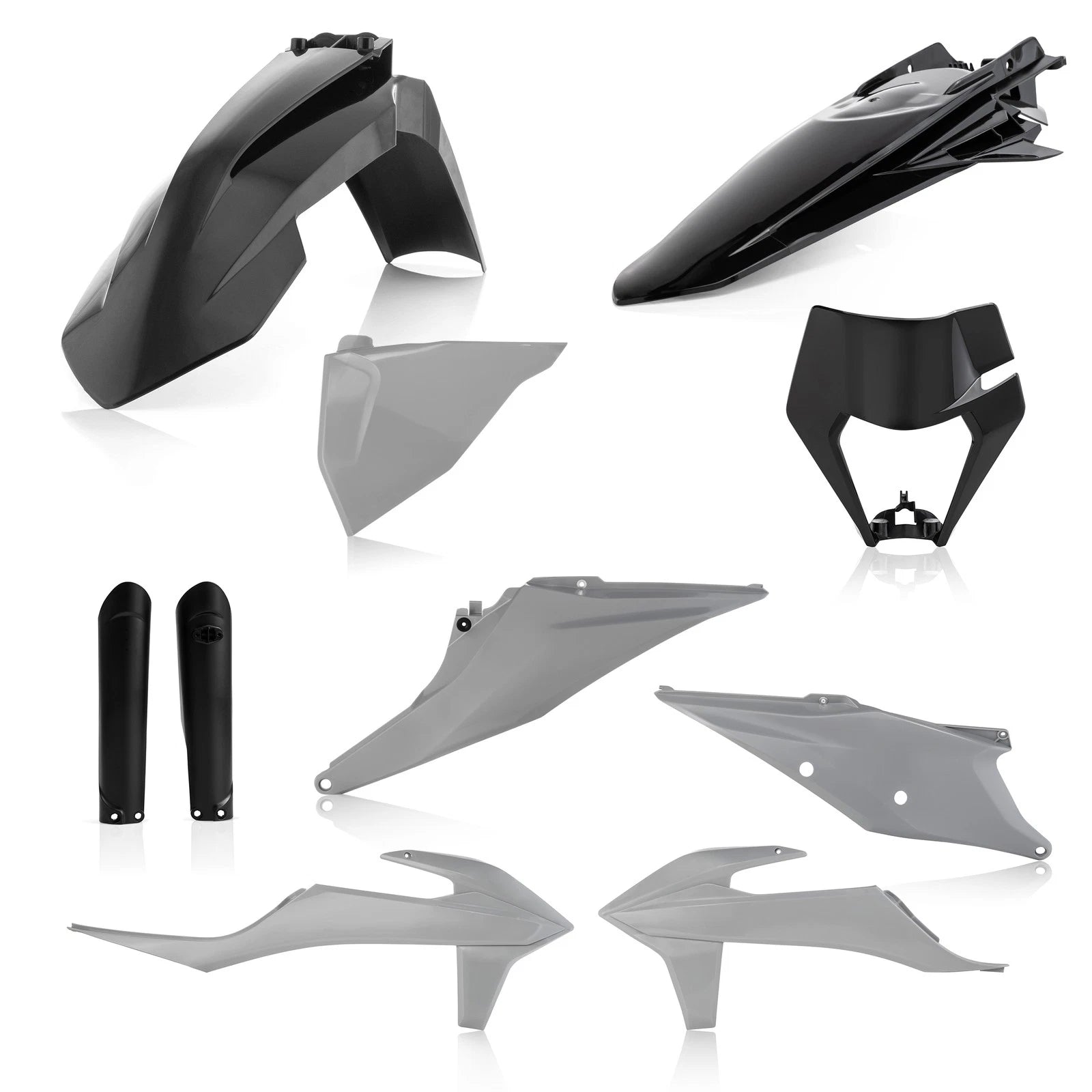 Acerbis Full Plastic Kit for KTM 350/500 XCF-W & EXC-F (2020–2021)
