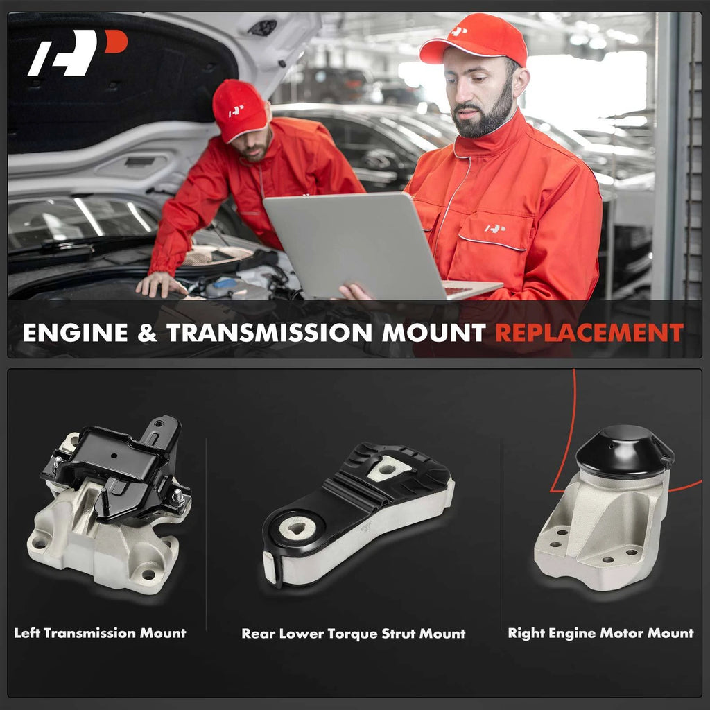 3X Engine Motor & Transmission Mounts for Ford Explorer