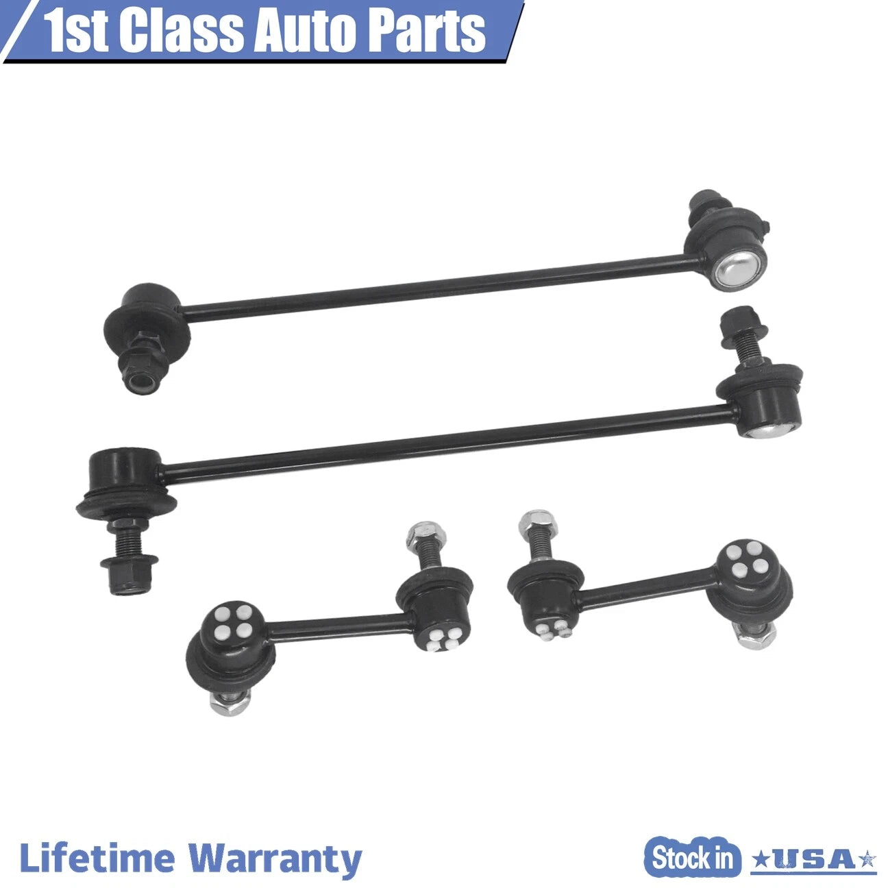 Set of 4 Sway Bar Links for Honda CR-V (2007–2011)