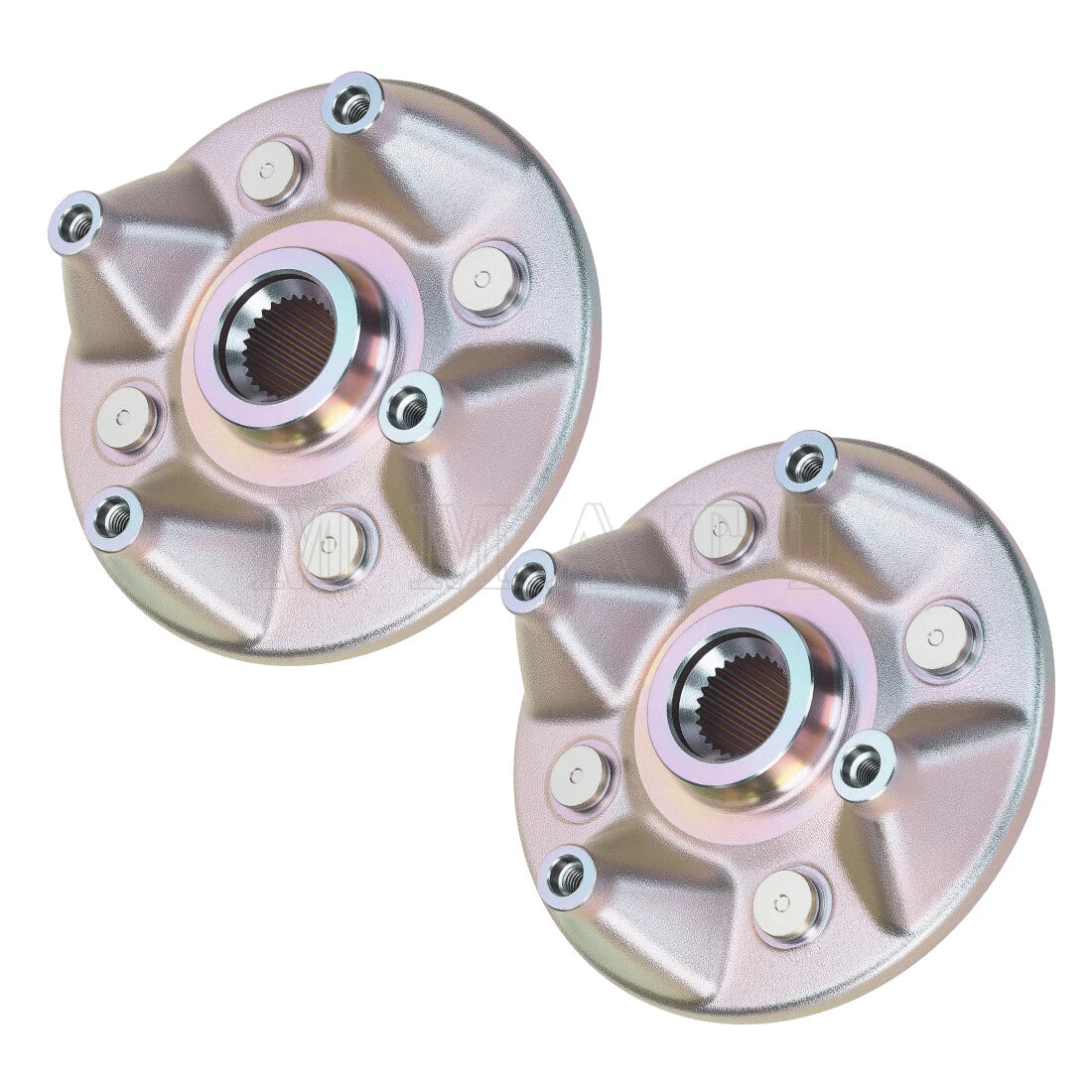 2 Pack Front/Rear Wheel Hub for Yamaha Wolverine Viking 700 850 (2015–2021) 2MB-F510D-02-00