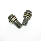 2X 8mm 20mm Hydraulic Brake Banjo Bolt for 70cc 110cc 125cc PIT QUAD DIRT BIKE ATV