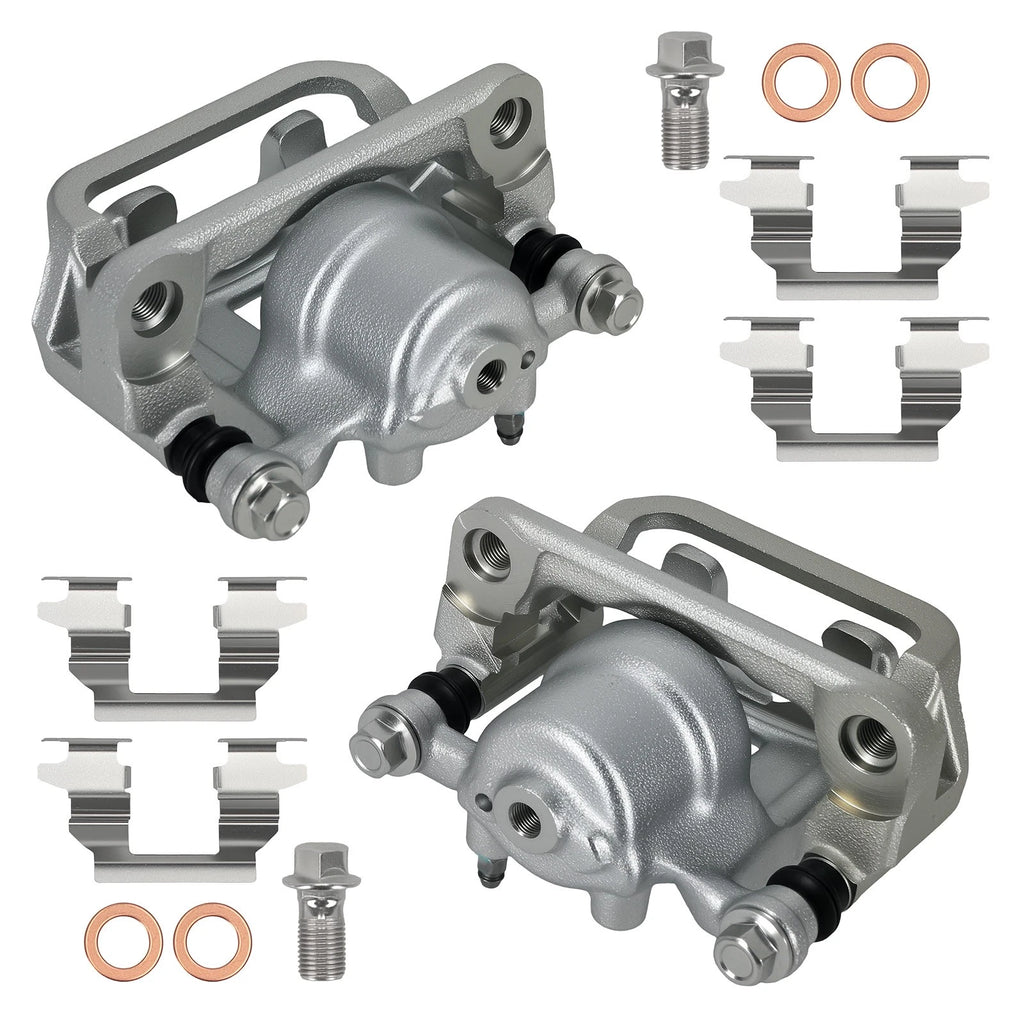 2pcs Rear Brake Calipers With Bracket for Nissan Murano (2003–2007)