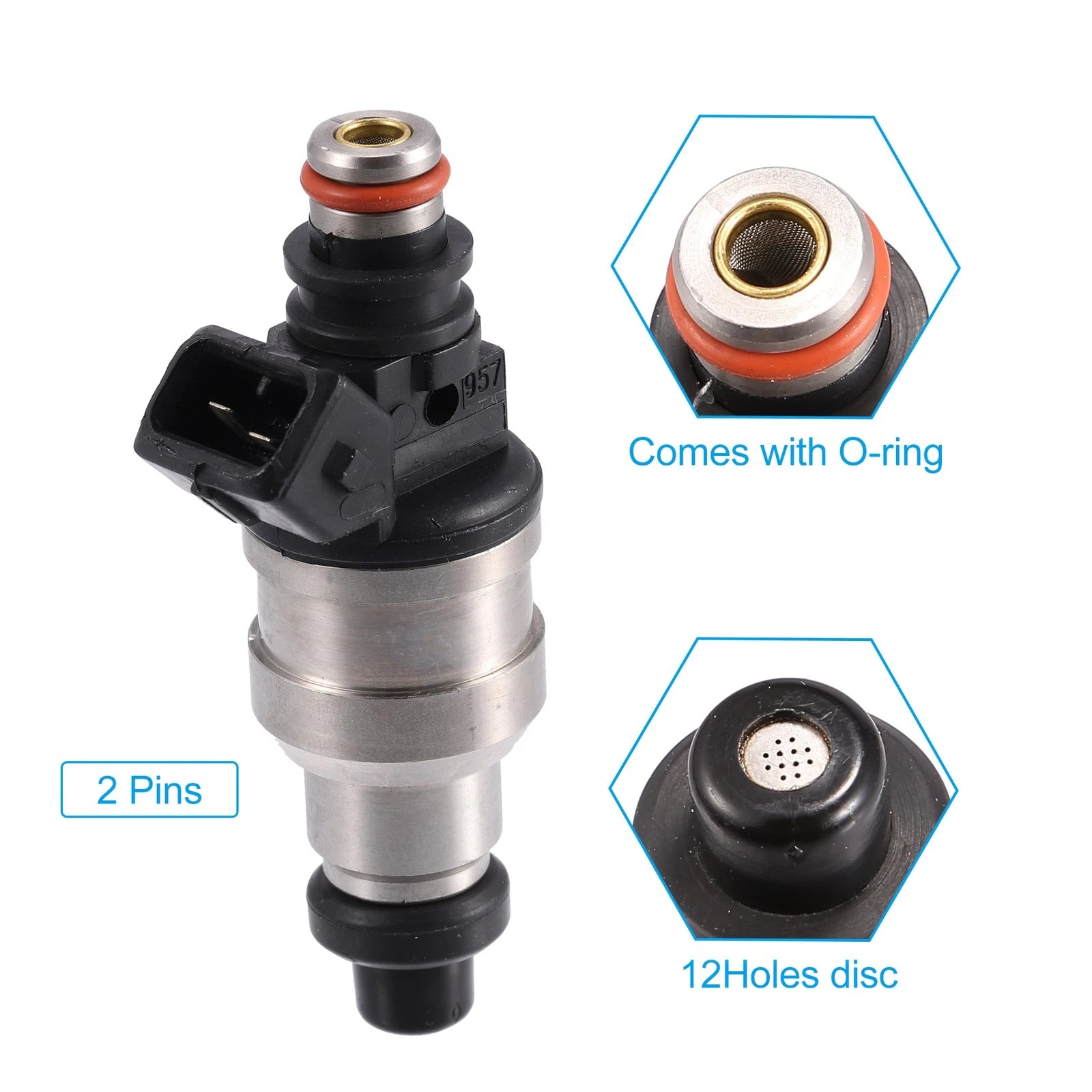 550cc Fuel Injector for Acura CL 2.3L F23A1 VTEC SOHC (1999–1999)