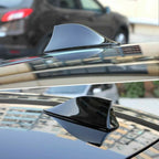 Glossy Black Shark Fin Antenna Cover for Universal Vehicles