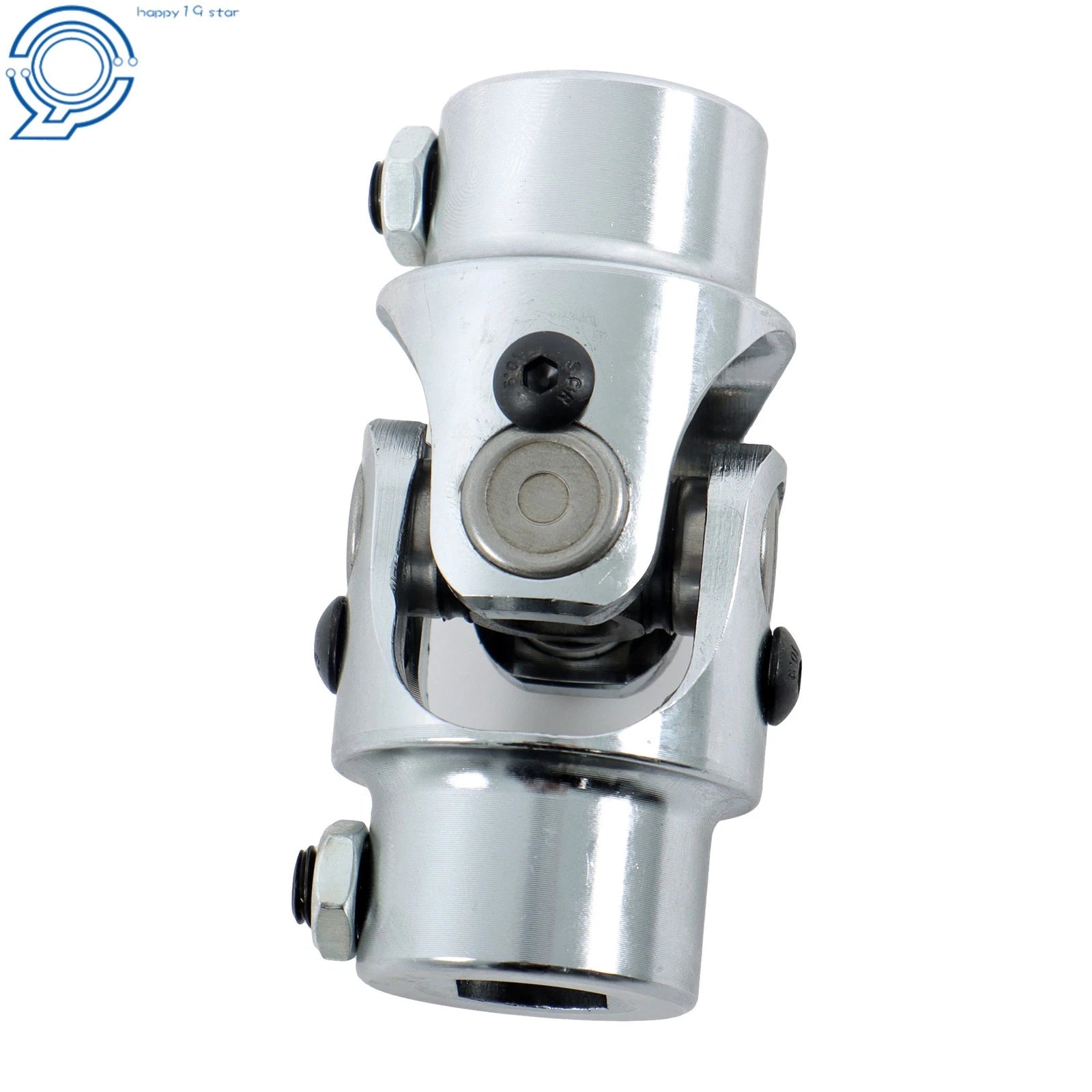Universal Chrome Steel U-Joint Shaft for Steering (3/4" DD)