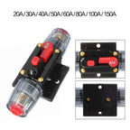 Circuit Breaker 12V DC Inline Trip 20-150AMP for Appliances Audio Electrical