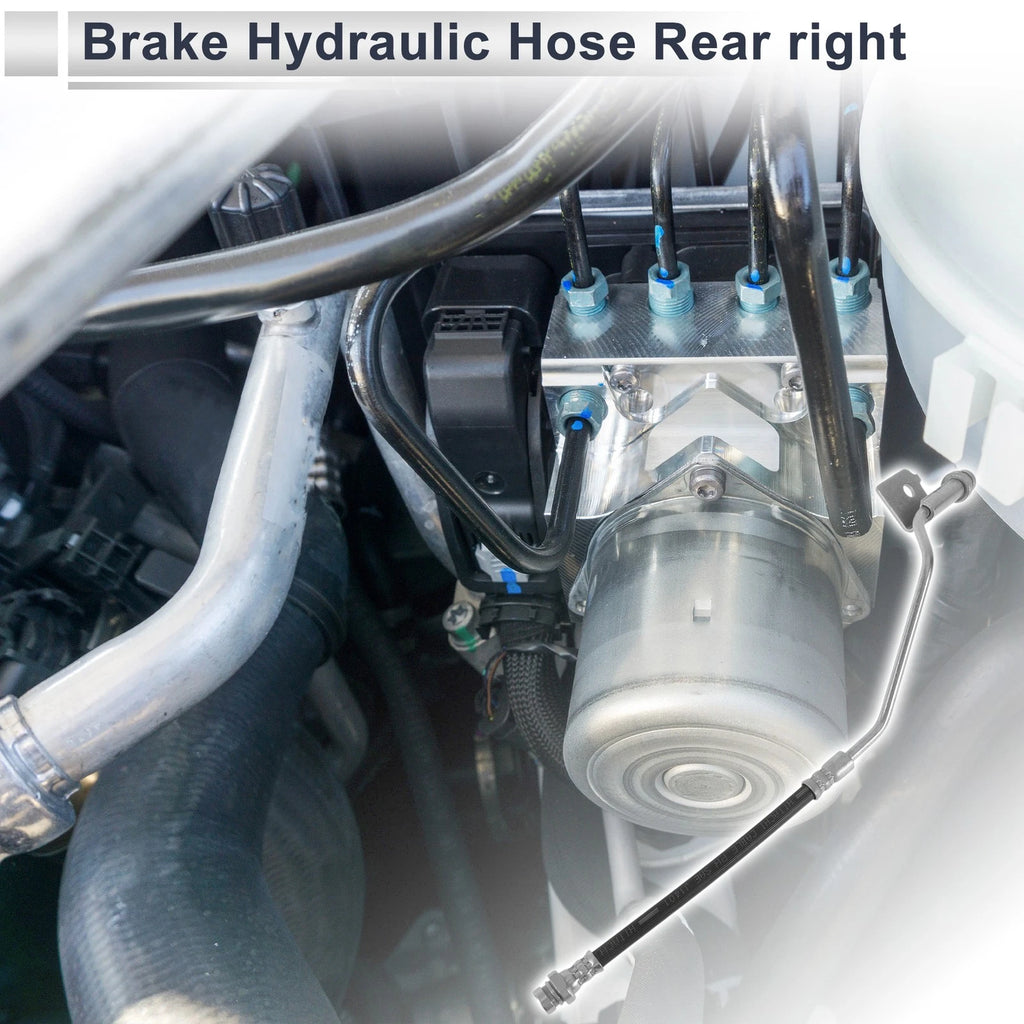Brake Hydraulic Hose for Hyundai Santa Fe (2007–2012) No. 587380Q000