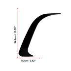 1 Pair Rear Bumper Spoiler Air Vent Outlet Cover Trim for Mercedes-Benz CLA (2014–2019)