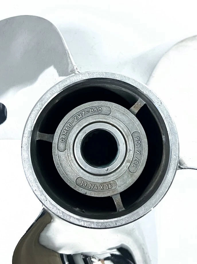 3X Stainless Steel Propeller for Honda Marine (08M60-ZW7-B50)