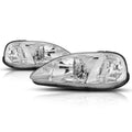 Chrome Housing Headlight Clear Corner Signal Lamp for Honda Civic EJ/EM/EK (1999–2000)