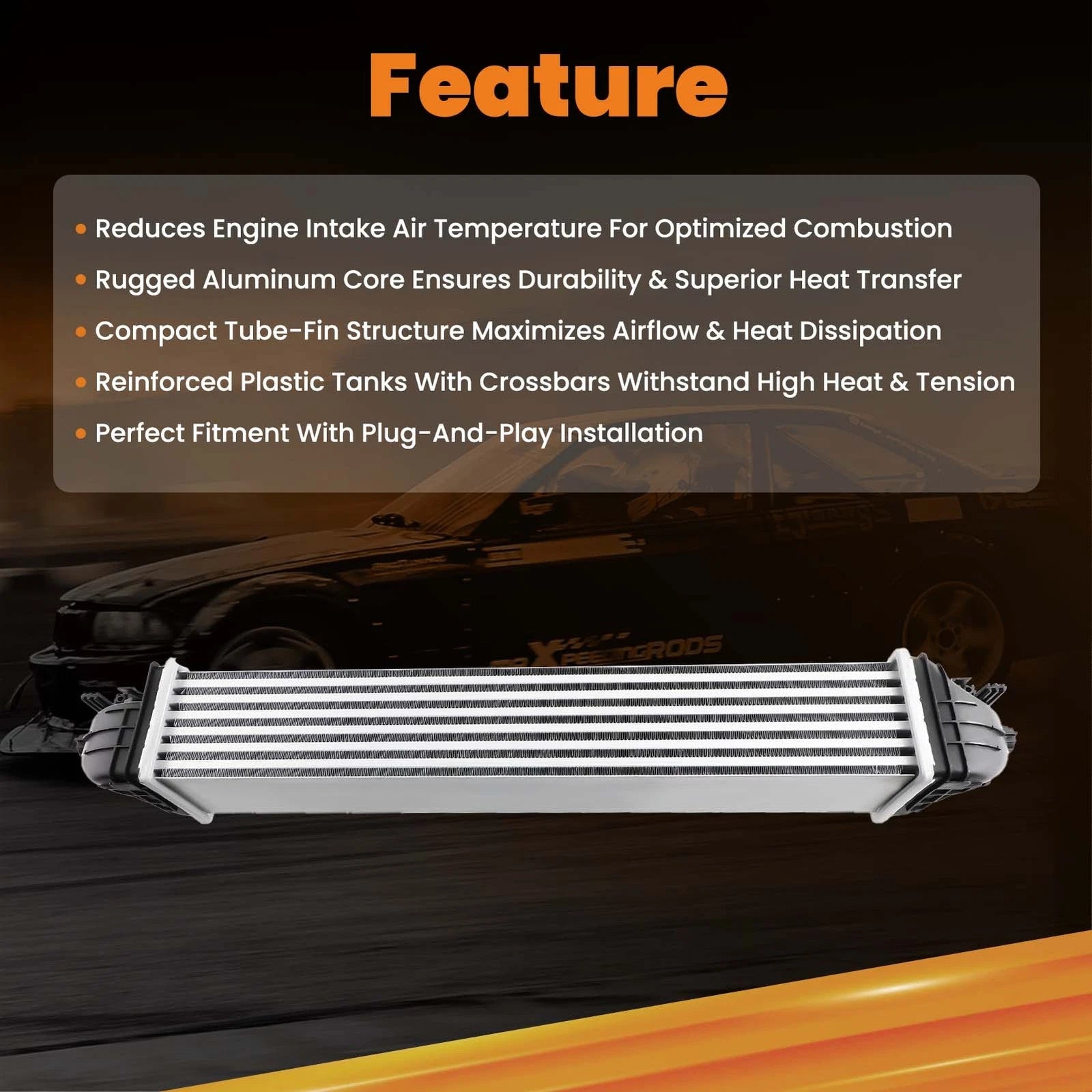 Charge Air Cooler for Chevy Cruze 1.4L (2016-2019)