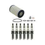 Wix Engine Oil Filter & NGK 6 Spark Plugs Kit for Mercedes SLK W203 C280 E350 (X171)