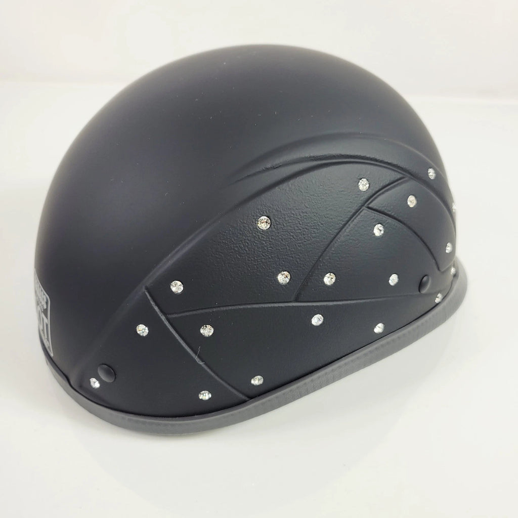 Swarovski Diamond Half Helmet for Women (Size XS)