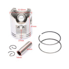 Piston Kit 0.50MM O/S 52.50mm for Yamaha Axis YA90 (1990–1997) Jog CY90 (1991–1997)