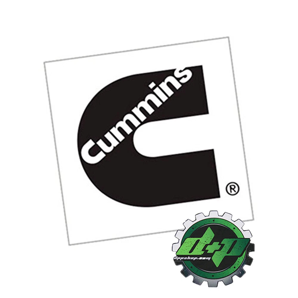 Set of 10 Cummins Emblem Window Decal Stickers for Truck Tool Box