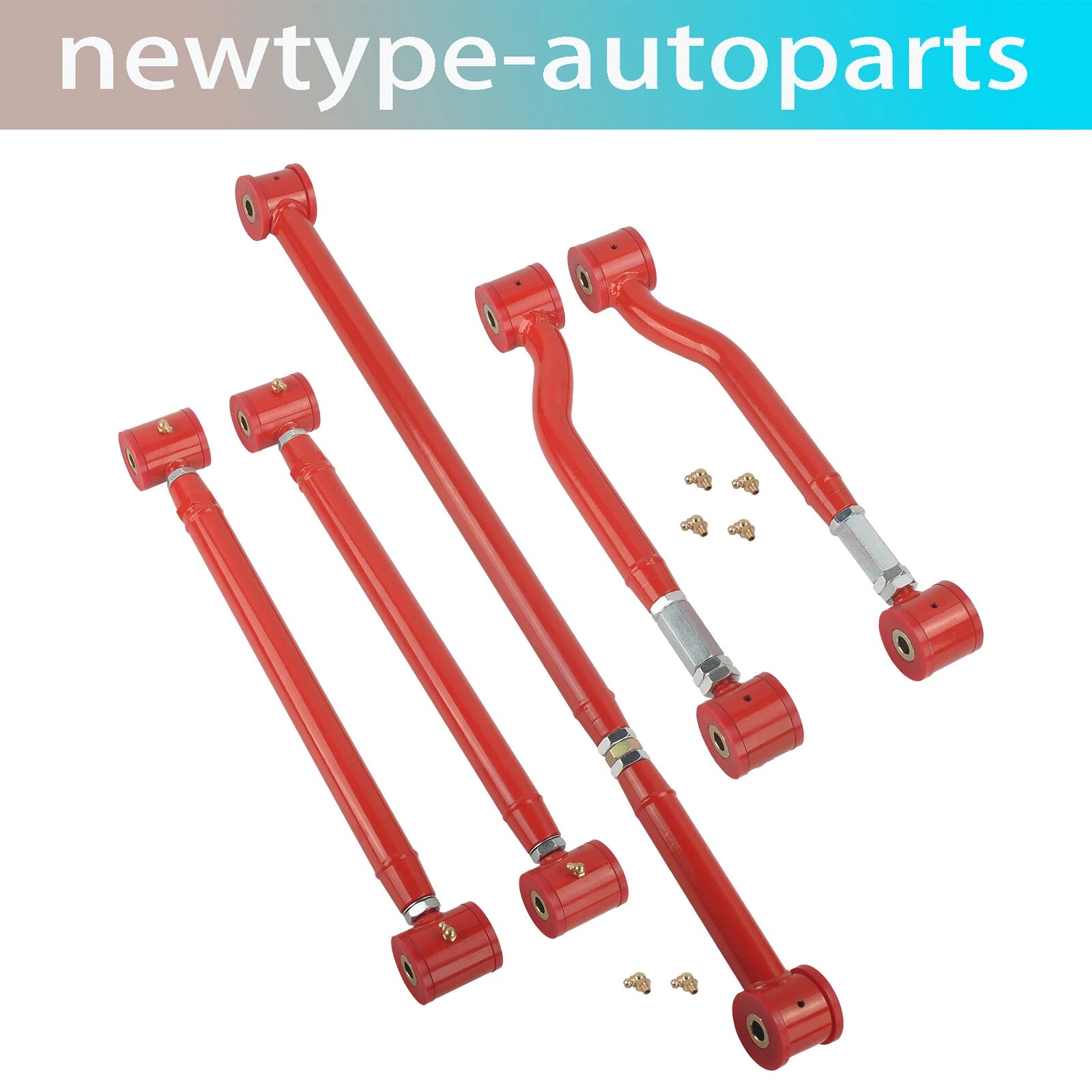 Adjustable Rear Upper & Lower Control Arms & Rear Track Bar for GM SUV (2007–2014)