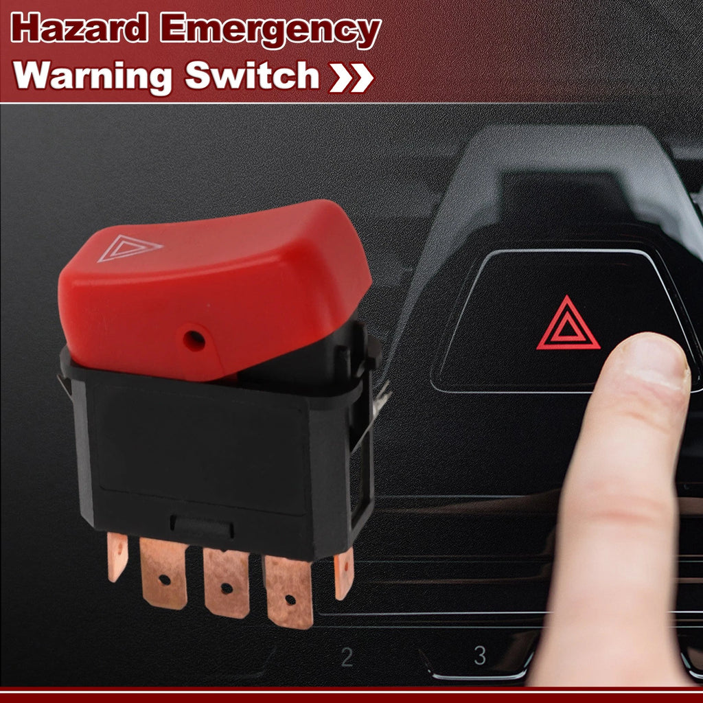 Hazard Warning Flasher Switch for Mercedes-Benz Henschel 206 D (No. 0055459224)