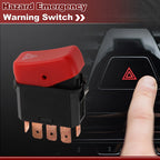 Hazard Warning Flasher Switch for Mercedes-Benz Henschel 206 D (No. 0055459224)