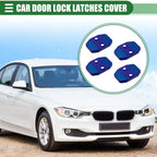4 x Car Door Latch Lock Cover Protector for BMW 1 Series 2 Series ABS Blue