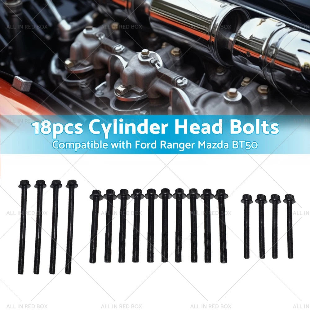Cylinder Head Bolt for Ford Ranger PJ PK Mazda BT-50 B3000 (2006–2011)
