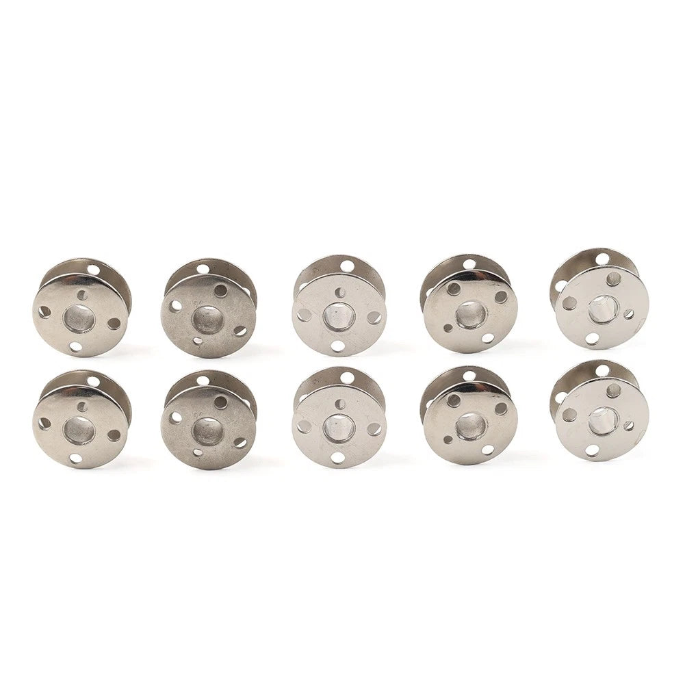 Set of 10 Bobbins for Singer 66, 66-6, 99, 99-13, 185, 185CL