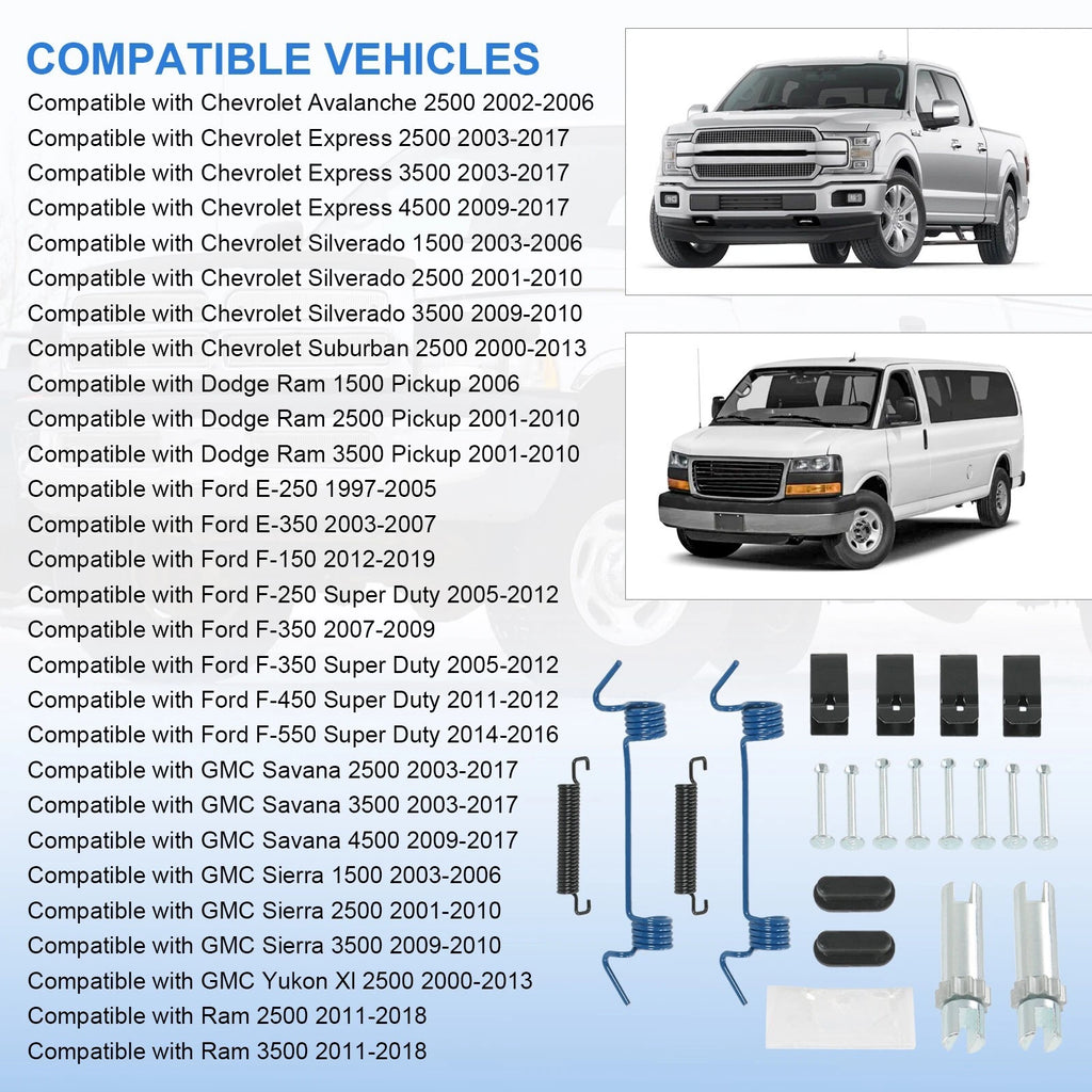 Parking Brake Hardware Kit for Make Model
