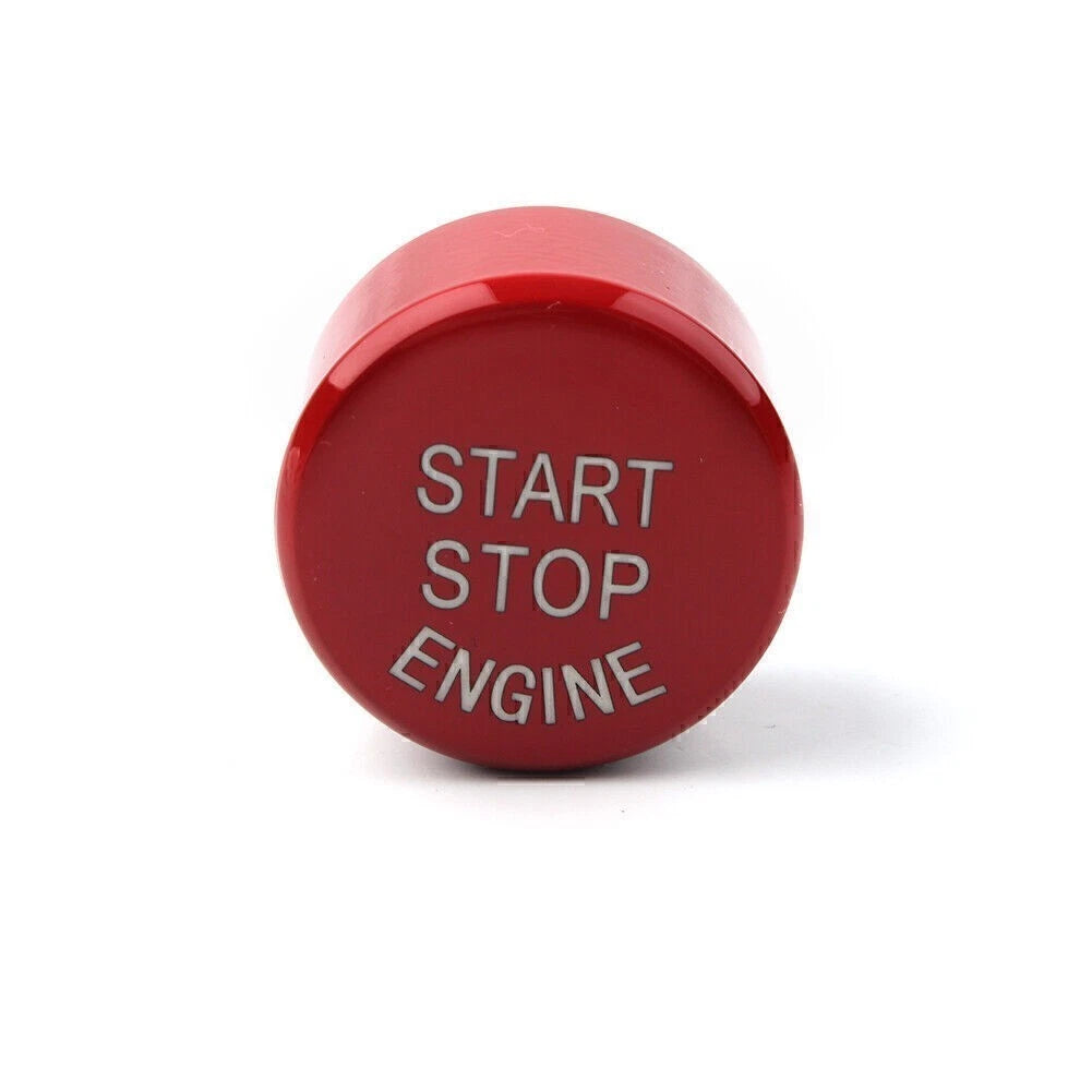 Red Engine Start Stop Button Cover Trim for BMW 5 Series G30 (2017–2023)