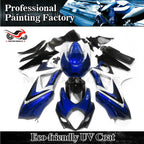 Injection Fairing Kit for Suzuki GSXR1000 (2007–2008) Blue White Bodywork