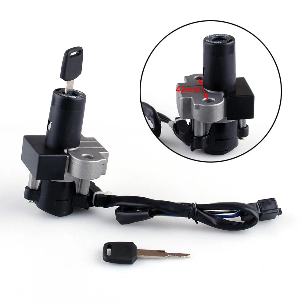 Ignition Switch Lock Fuel Gas Cap Key Set for Honda VFR400R NC30 RVF400R NC35