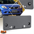Front Bumper License Plate Mounting Bracket Holder for Nissan Versa Sedan (2012–2014)