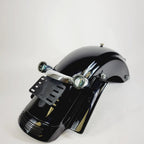 Rear Fender with Light for Harley Davidson Touring Road Street Glide (2009–2023)