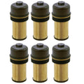 Set of 6 WIX Engine Oil Filters for Various Makes Models (Cartridge)