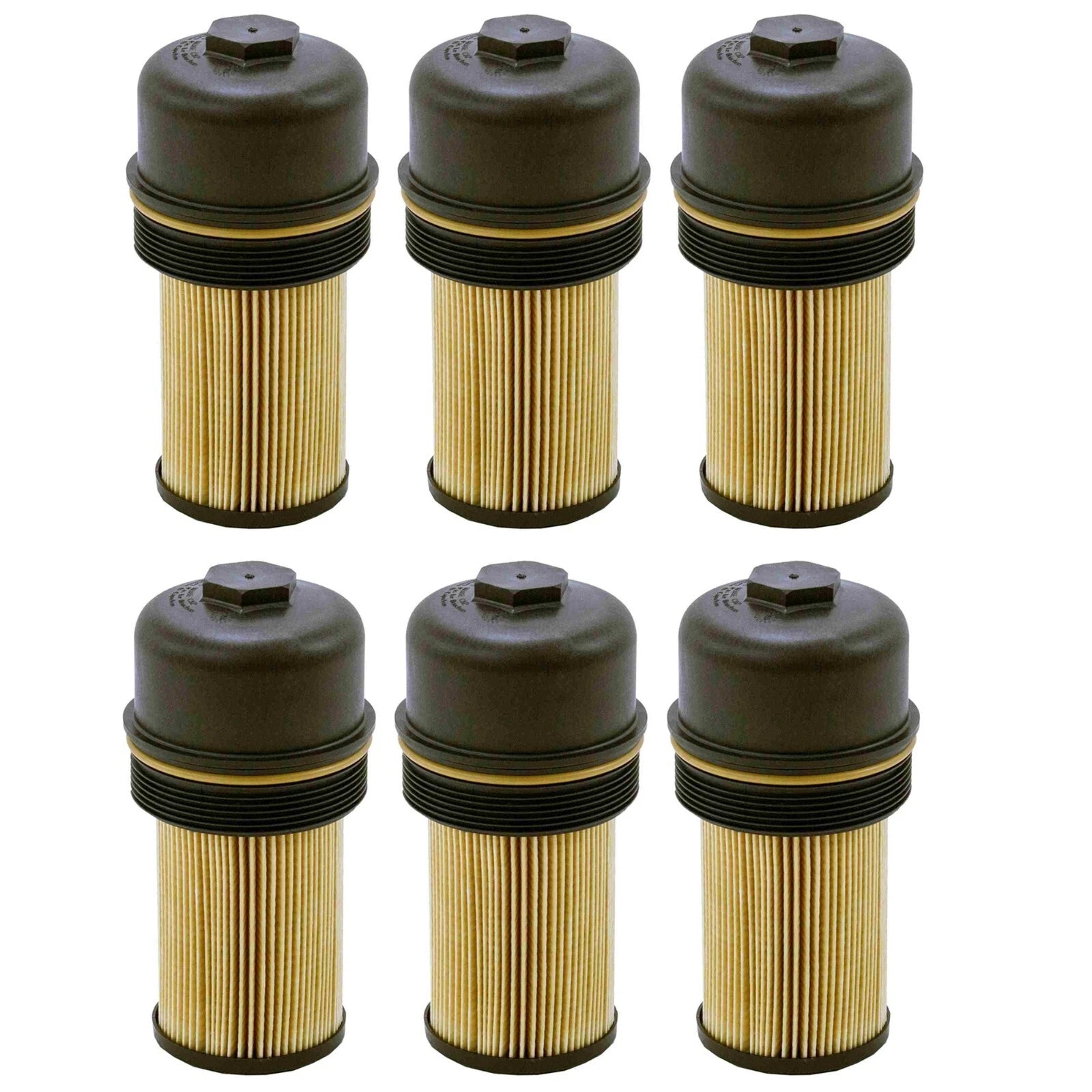 Set of 6 WIX Engine Oil Filters for Various Makes Models (Cartridge)