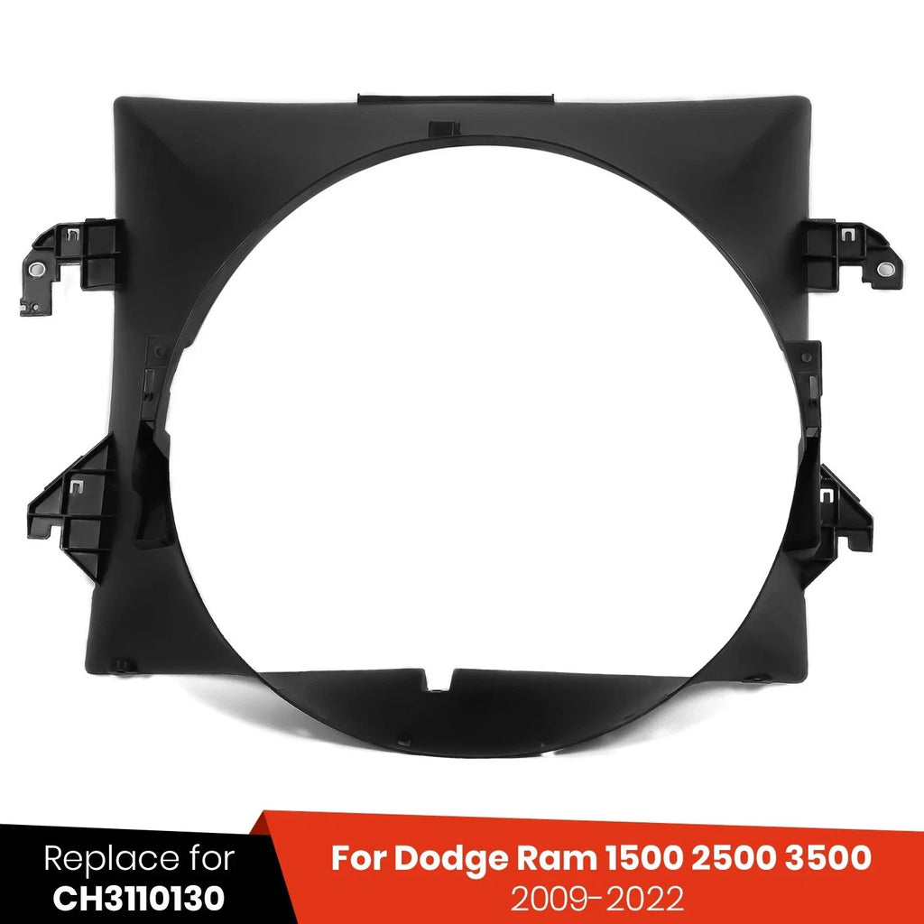 Radiator Fan Shroud for Dodge Ram 1500 2500 3500 (2009–2018) #CH3110130
