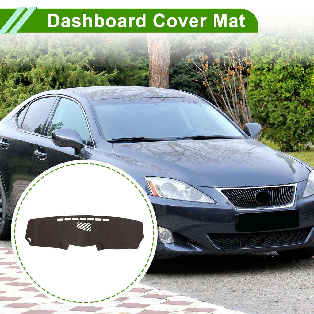 Dash Cover for Lexus IS XE20 (2006–2012) Leather Brown