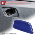 Front Right Washer Nozzle Cover Cap for Subaru Forester (2009–2012) Blue