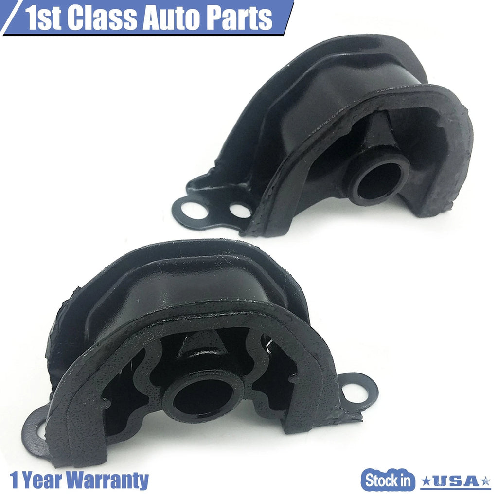 2X Front Engine Mount for Acura Integra (1994–2001) Honda Civic Del Sol CRV