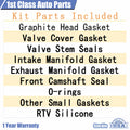 Engine Head Gasket Kit for Chevy Express Astro GMC Savana Sonoma 4.3L V6 (1996–2005)