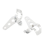 Fork Headlamp Holder Adapter for Motorcycle (34mm-42mm) Chrome
