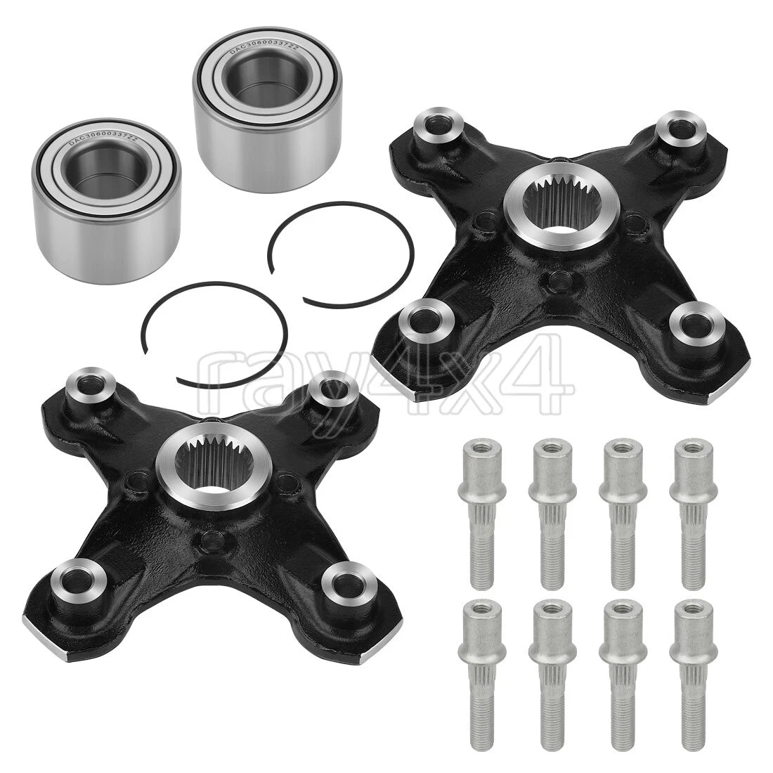 Front/Rear Wheel Hubs with Bearings & Studs for Can-Am Renegade 1000 2012–2020