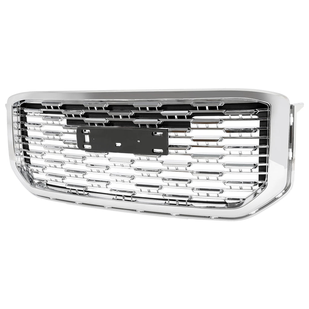 Chrome Front Upper Grille for GMC Yukon Denali (2015–2020)
