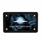 License Plate Frame Metal for Black Motorcycle Styling (2008–2024)