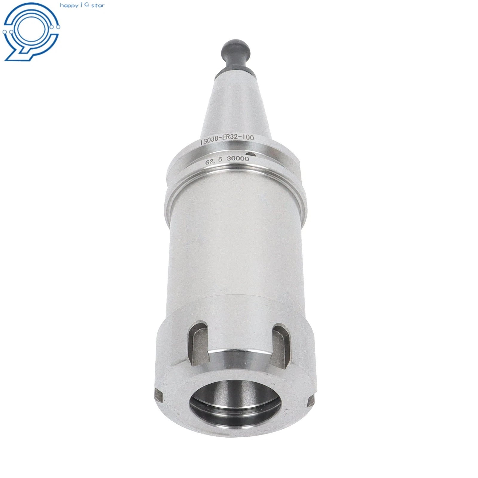 Precision ISO30 ER32 Collet Chuck 100mm for High Speed Machining (30000 RPM)