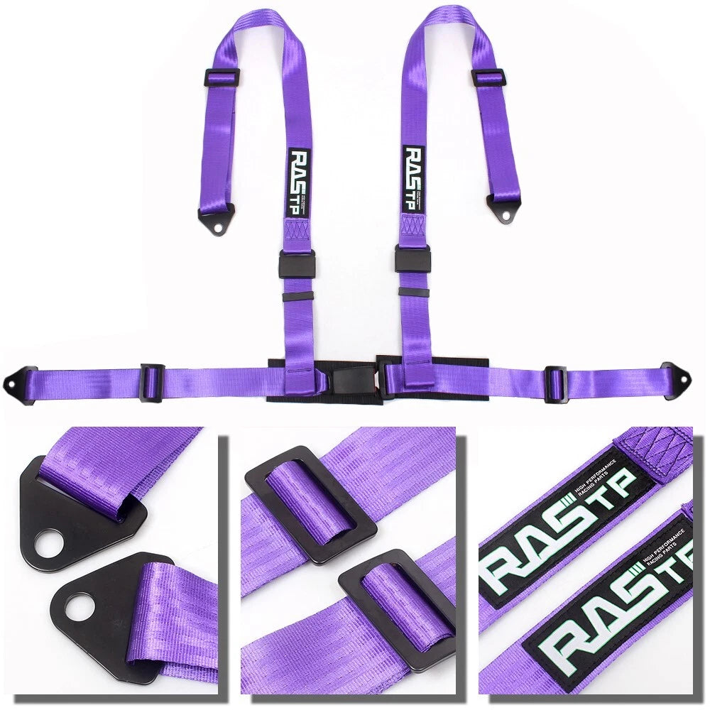 4 Point Sport Quick Release Seat Belt Harness for Racing Car UTV