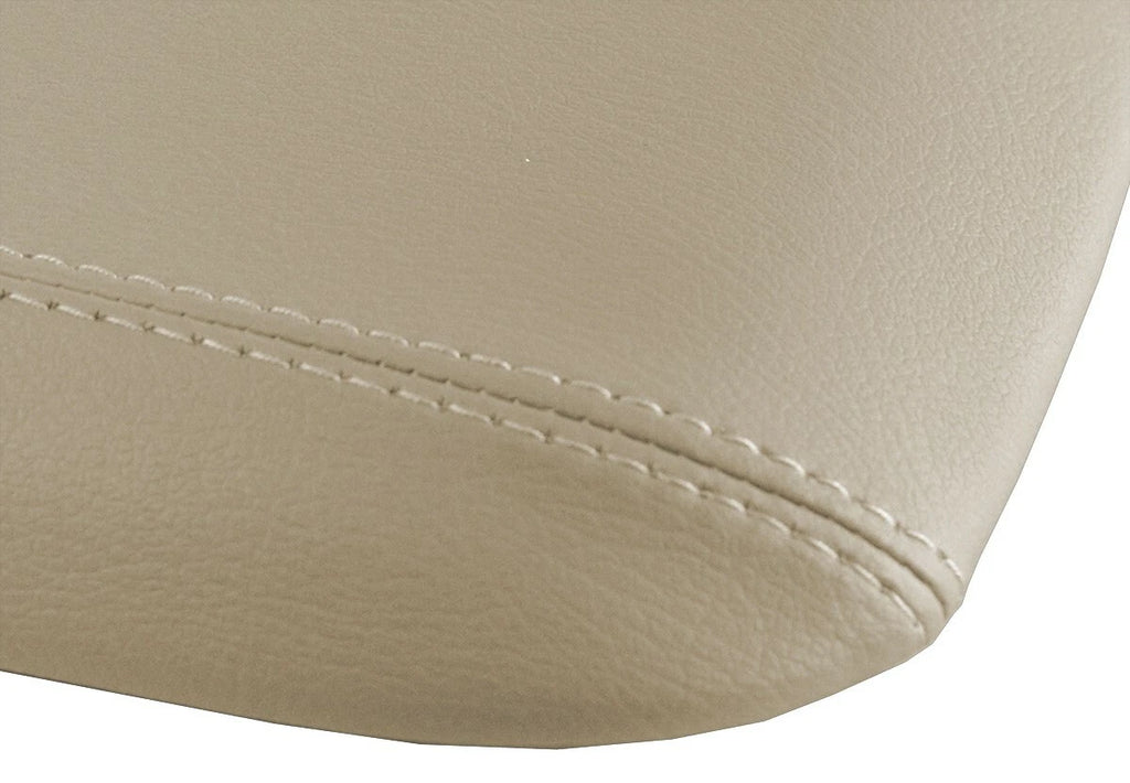 Leather Console Lid Pull Over Cover for Acura CL (1997–1999) Beige