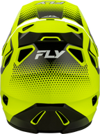 Fly Racing Rayce Sonar Helmet for Off-Road Biking (Large, Hi-Vis Black/White)