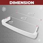 Fresh Food Door Retaining Bar Shelf for GE Refrigerator (Compatible)