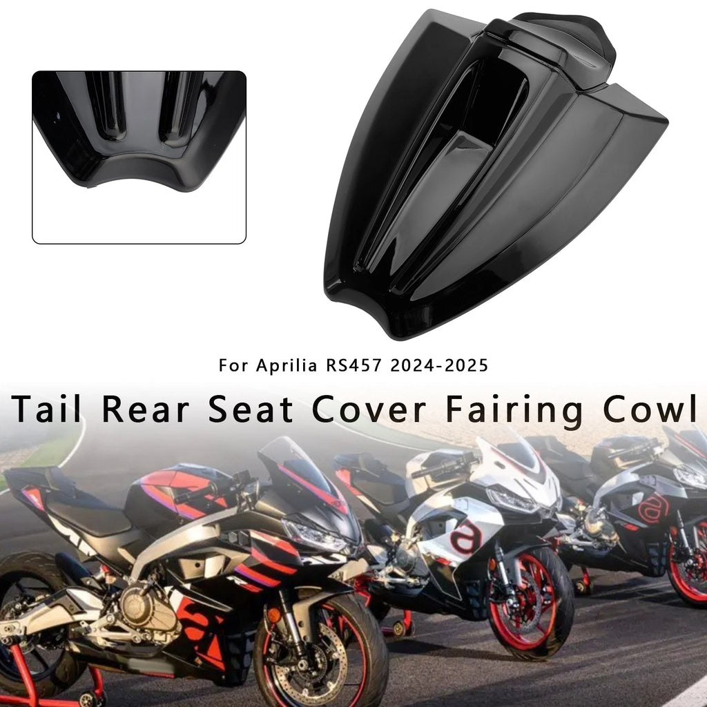Tail Rear Seat Cover Fairing Cowl for Aprilia RS 457 (2024–2026) Black