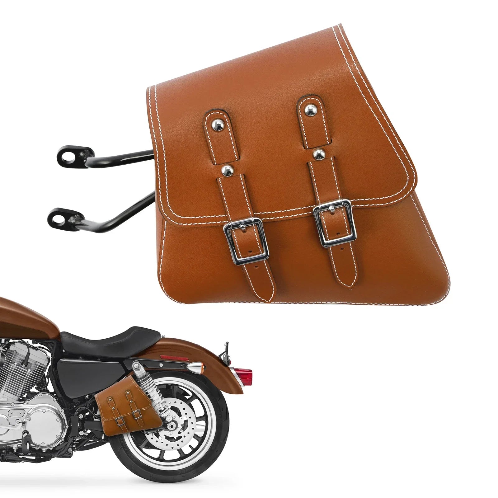 Saddle Bag for Harley Sportster 883 XL883 XL1200 (2007-2020)